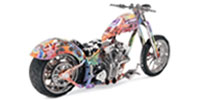 Softail built by Rick Fairless of Strokers Dallas