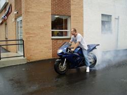More Motorcycle Burnouts