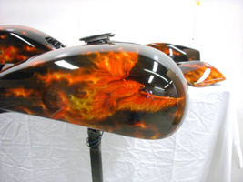 Custom Motorcycle Paint and Graphics