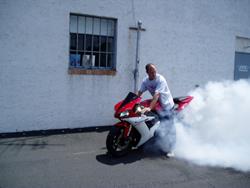 Motorcycle BurnOuts