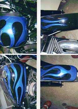 Motorcycle Paint Samples