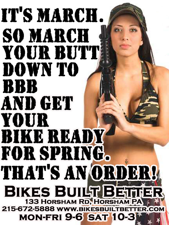 March Motorcycle Specials