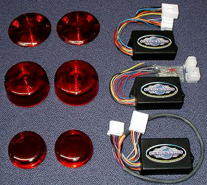 Illuminators With Red or Smoke Lenses