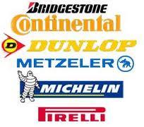 Dunlop Metzeler Pirelli Avon Bridgestone Michelin